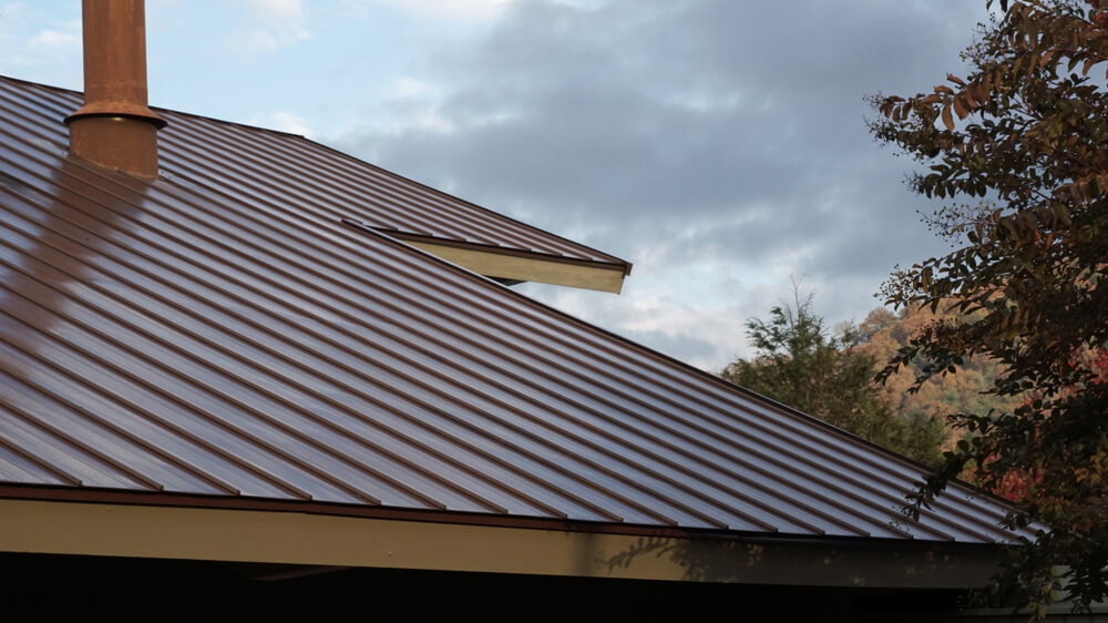 standing seam metal roof